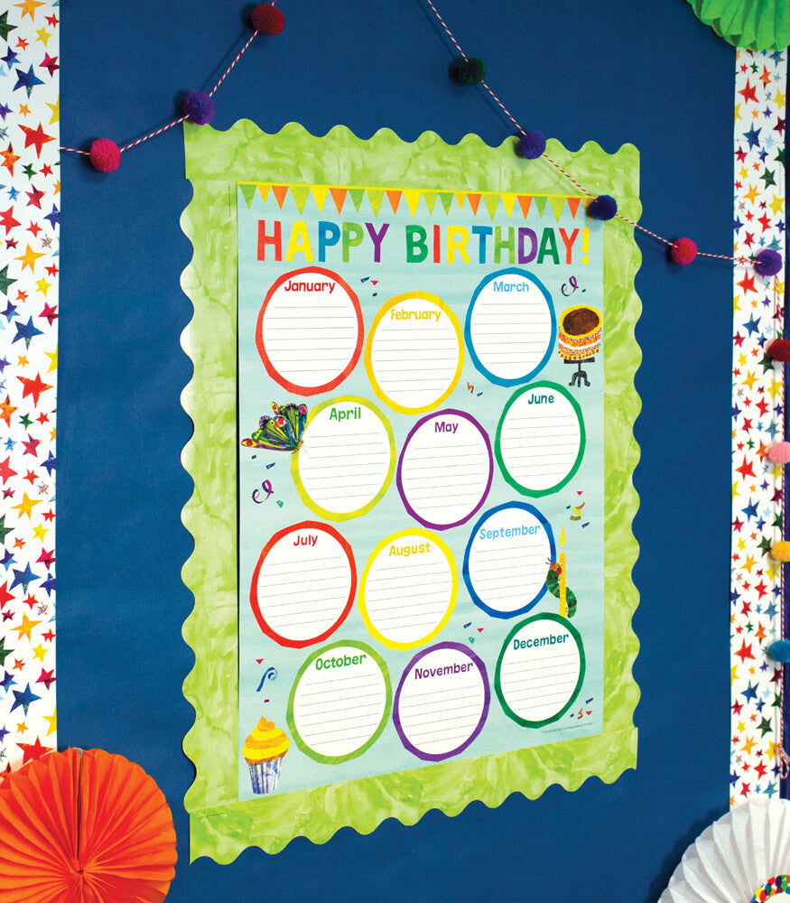 World of Eric Carle Birthday Chart