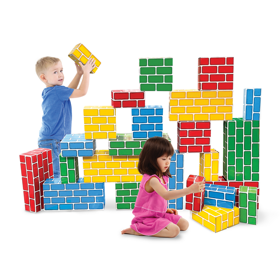 Easy-Stack Cardboard Blocks (24-Piece Set) -  Available Aug 2024