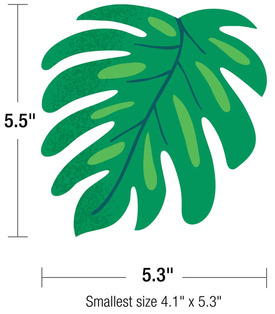 Tropical Leaves Cutouts