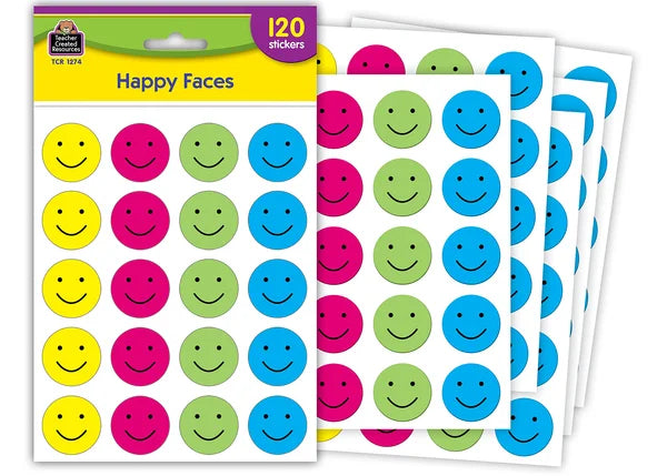 Happy Faces Stickers