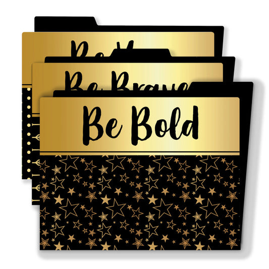 Sparkle + Shine File Folders