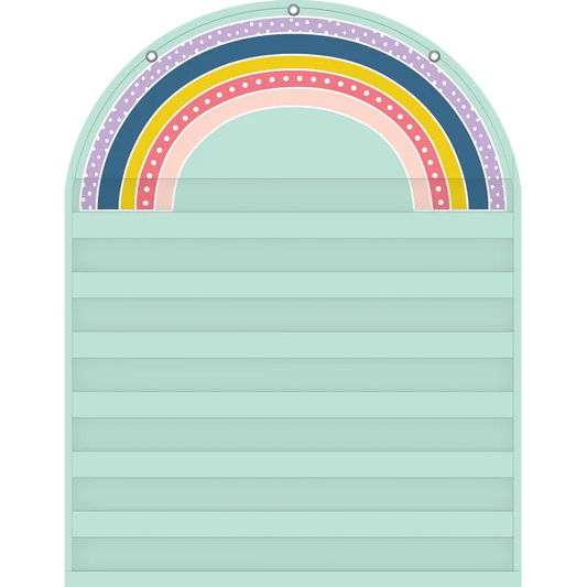 Oh Happy Day Rainbow 7 Pocket Chart