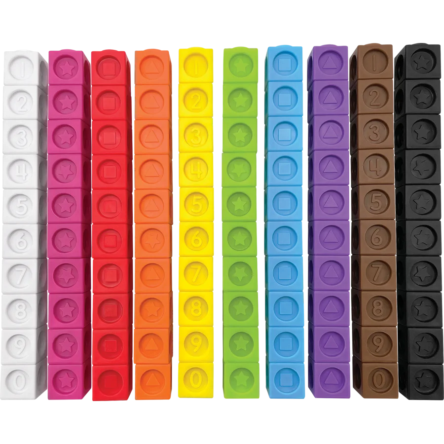 Numbers and Shapes Connecting Cubes