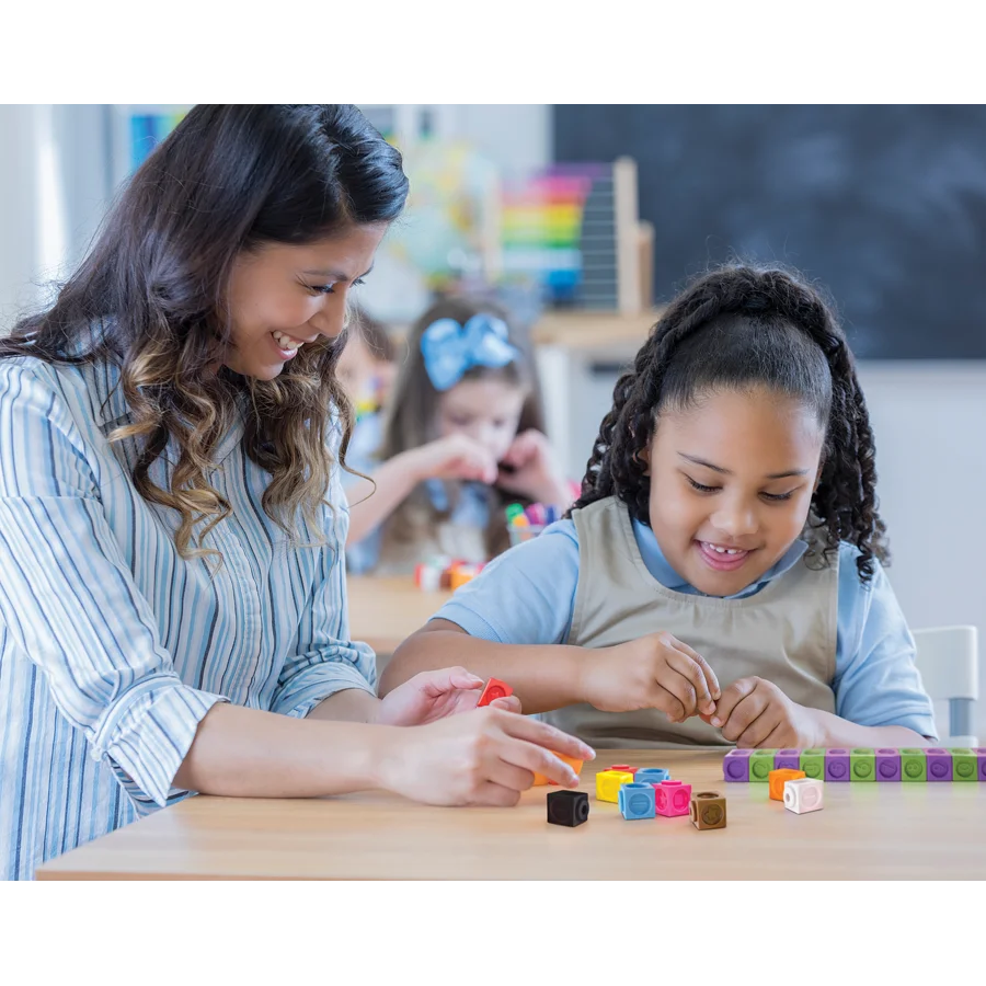 Numbers and Shapes Connecting Cubes