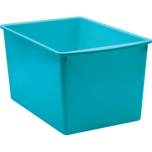 Teal Plastic Multi-Purpose Bin