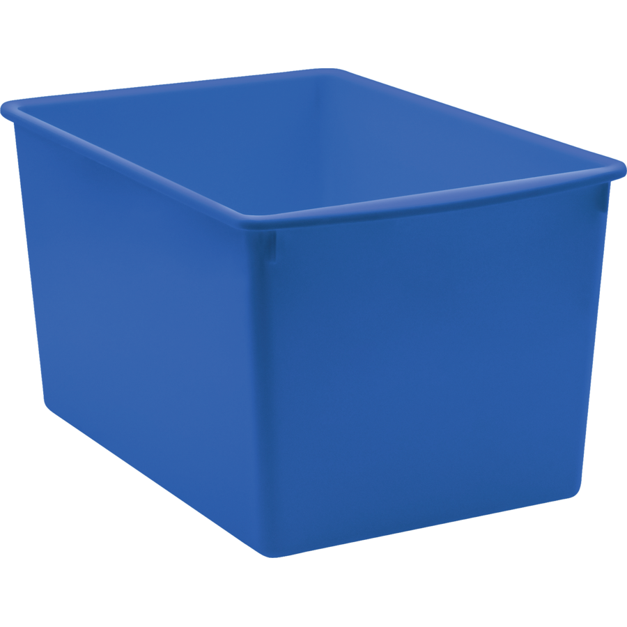 Blue Plastic Multi-Purpose Bin