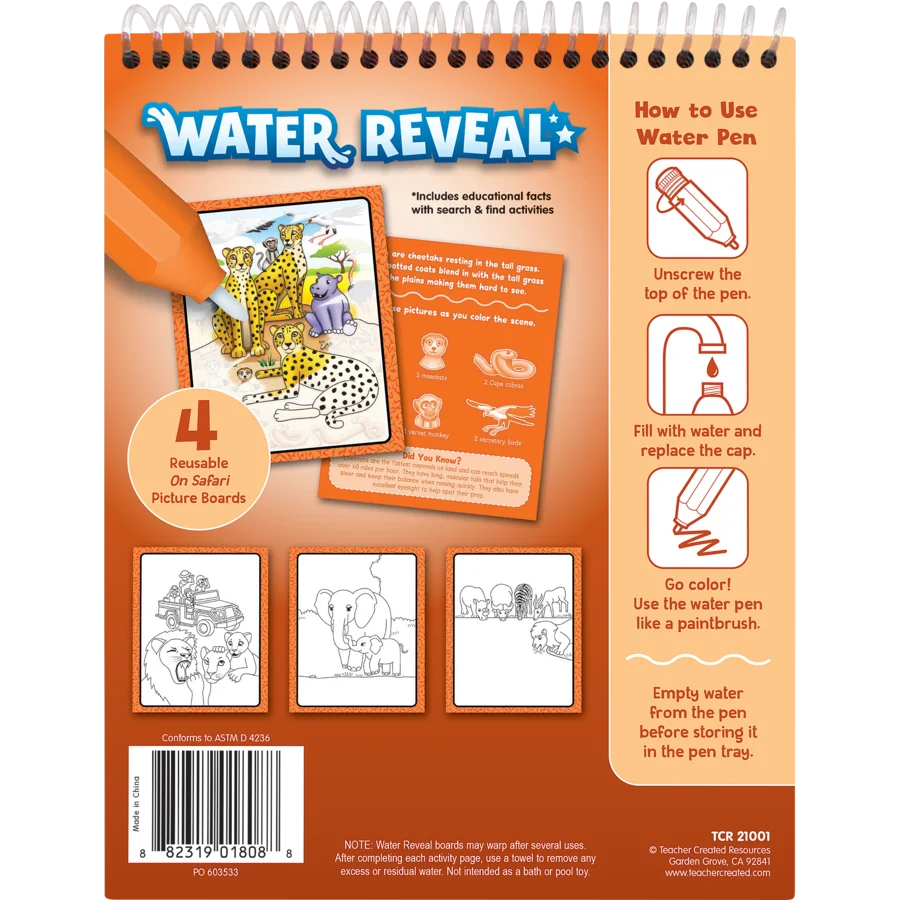 On Safari Water Reveal