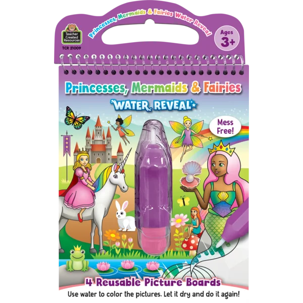 Princesses, Mermaids & Fairies Water Reveal