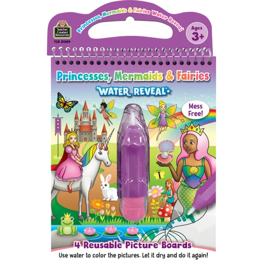 Princesses, Mermaids & Fairies Water Reveal
