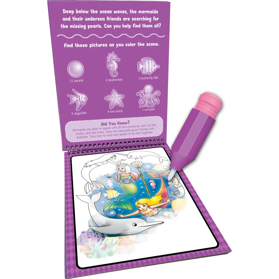 Princesses, Mermaids & Fairies Water Reveal