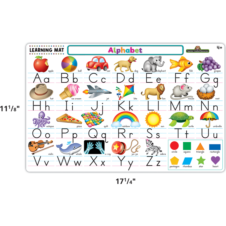 Alphabet Learning Mat