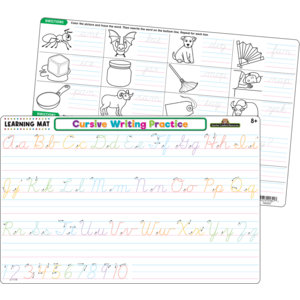 Cursive Writing Practice Learning Mat