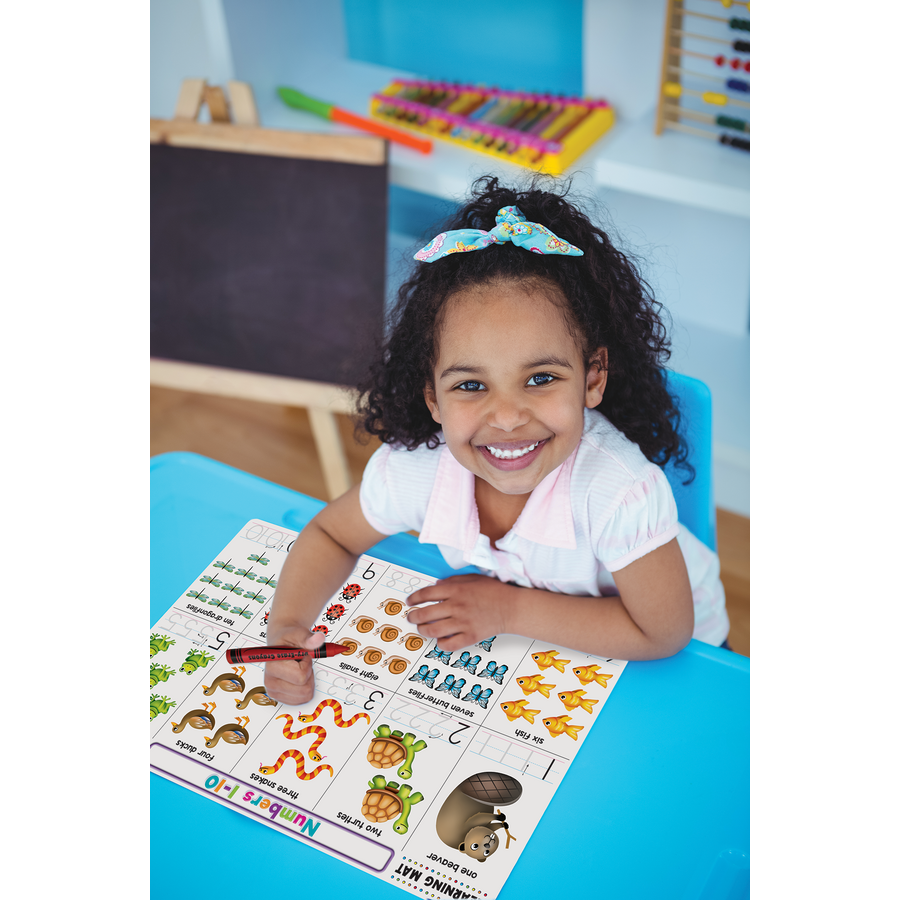 Numbers 1-10 Learning Mat