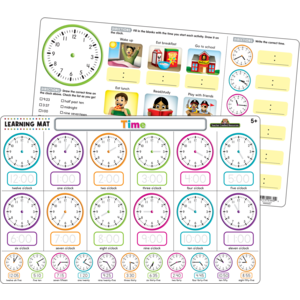 Time Learning Mat