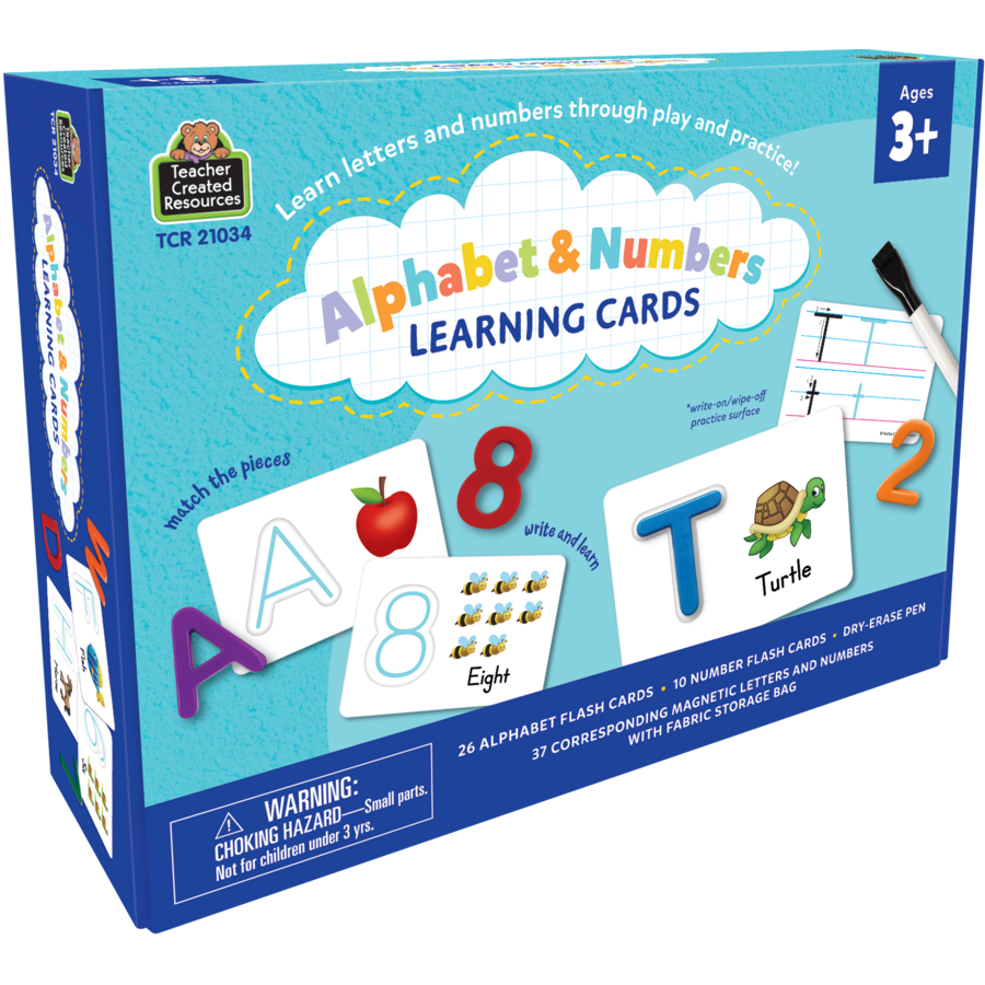 Alphabet & Numbers Learning Cards