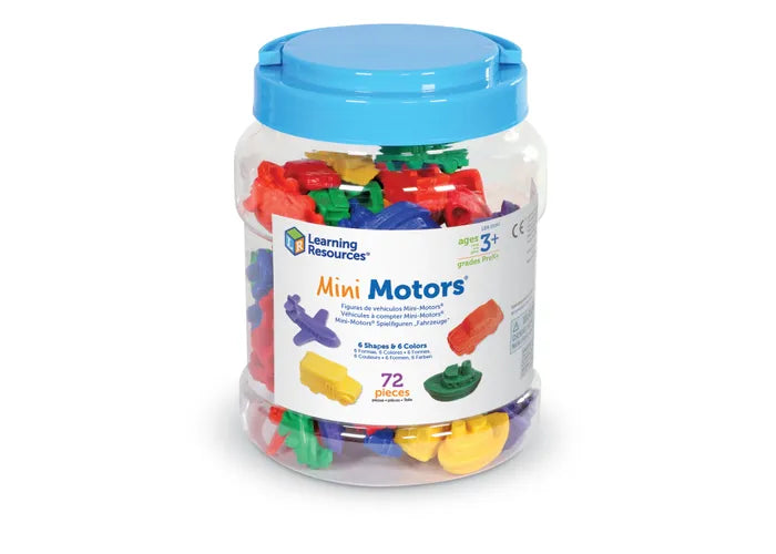 Mini Motors® Counters, Set of 72 Award Winner