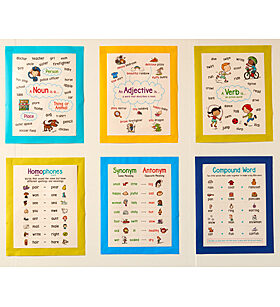 Language Arts (6-Chart Set): Anchor Chart