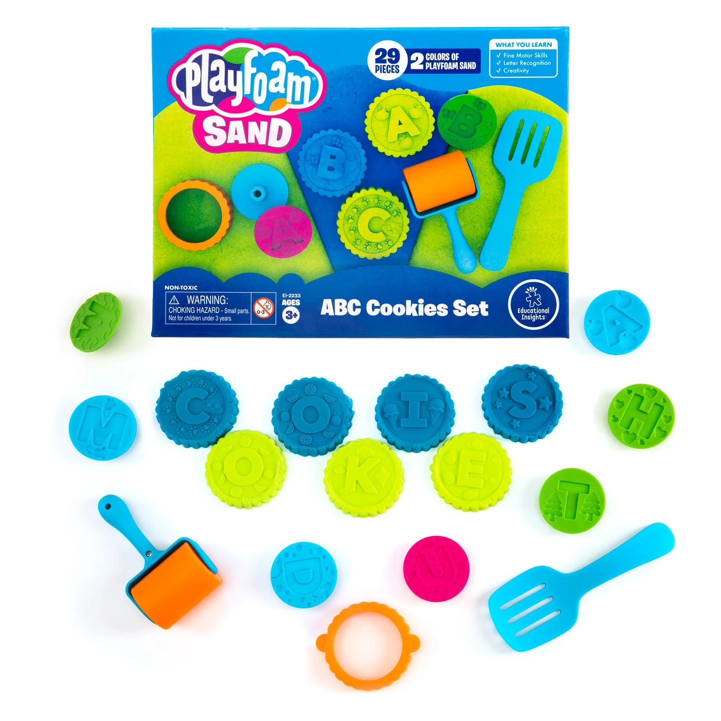 Playfoam® Sand ABC Cookies Set