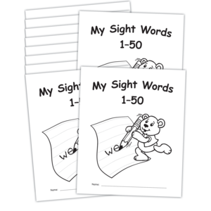 My Own Sight Words 1–50