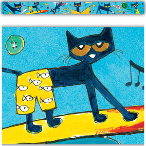 Pete the Cat Straight Border Trim