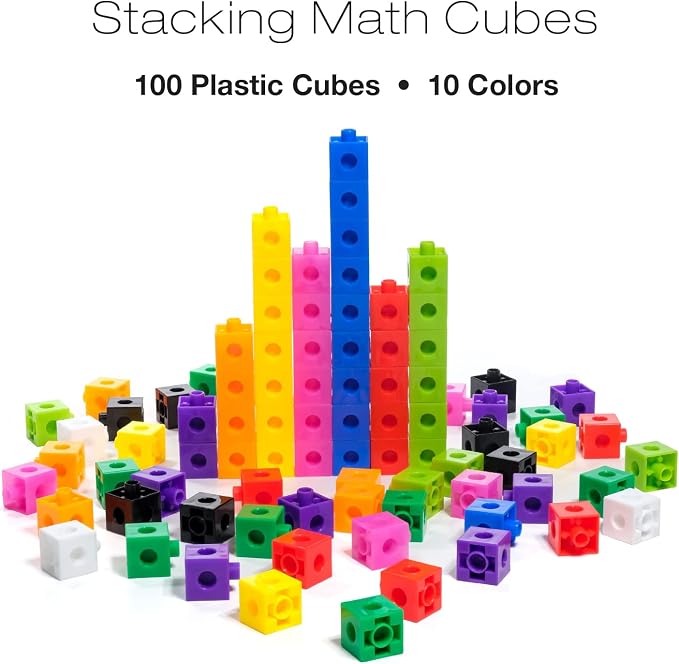 Excello Global Educational Math Kit - 315 Piece Set