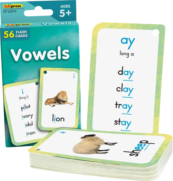 Vowels Flash Cards