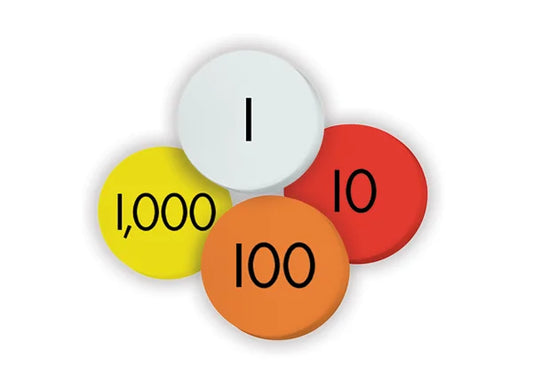 Sensational Math Place Value Discs: 4-Value Whole Numbers