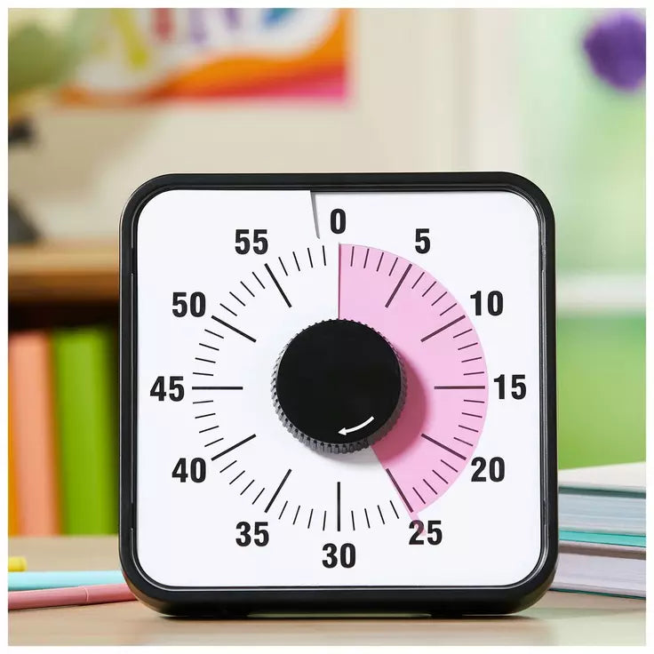 Classroom Timer With Pink Countdown