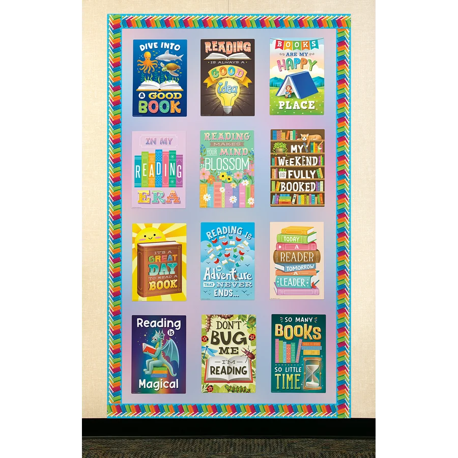 Reading Is Fun Small Poster Pack