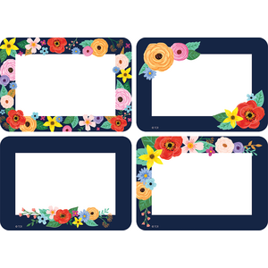 Wildflowers Name Tags/Labels - Multi-Pack