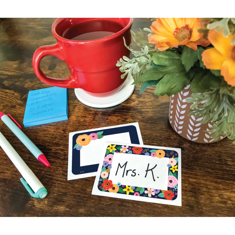 Wildflowers Name Tags/Labels - Multi-Pack