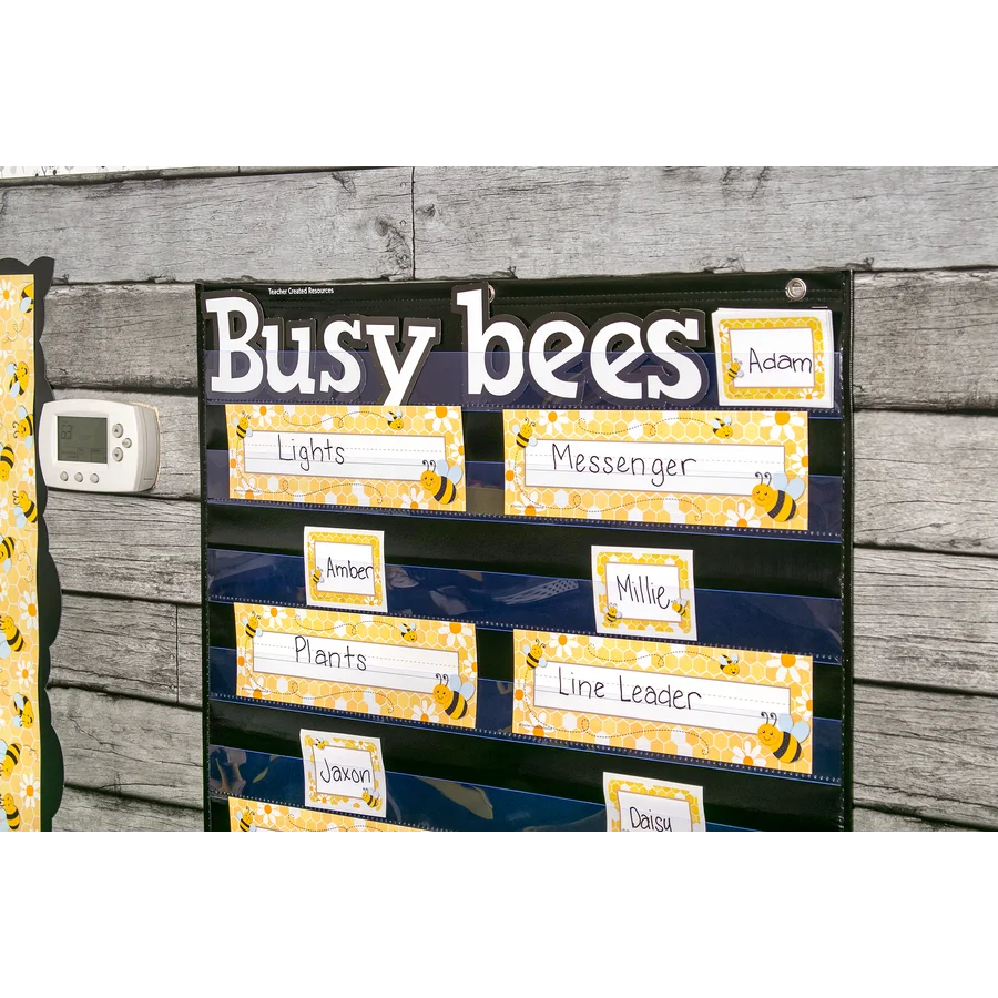 Buzzing Bees Name Tags/Labels - Multi-Pack