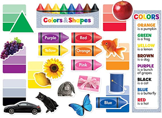 Colors & Shapes Mini Bulletin Board