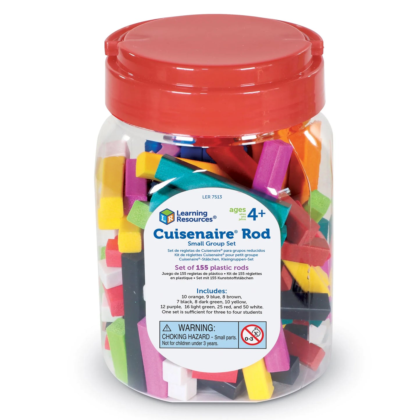 Plastic Cuisenaire® Rods Small Group Set