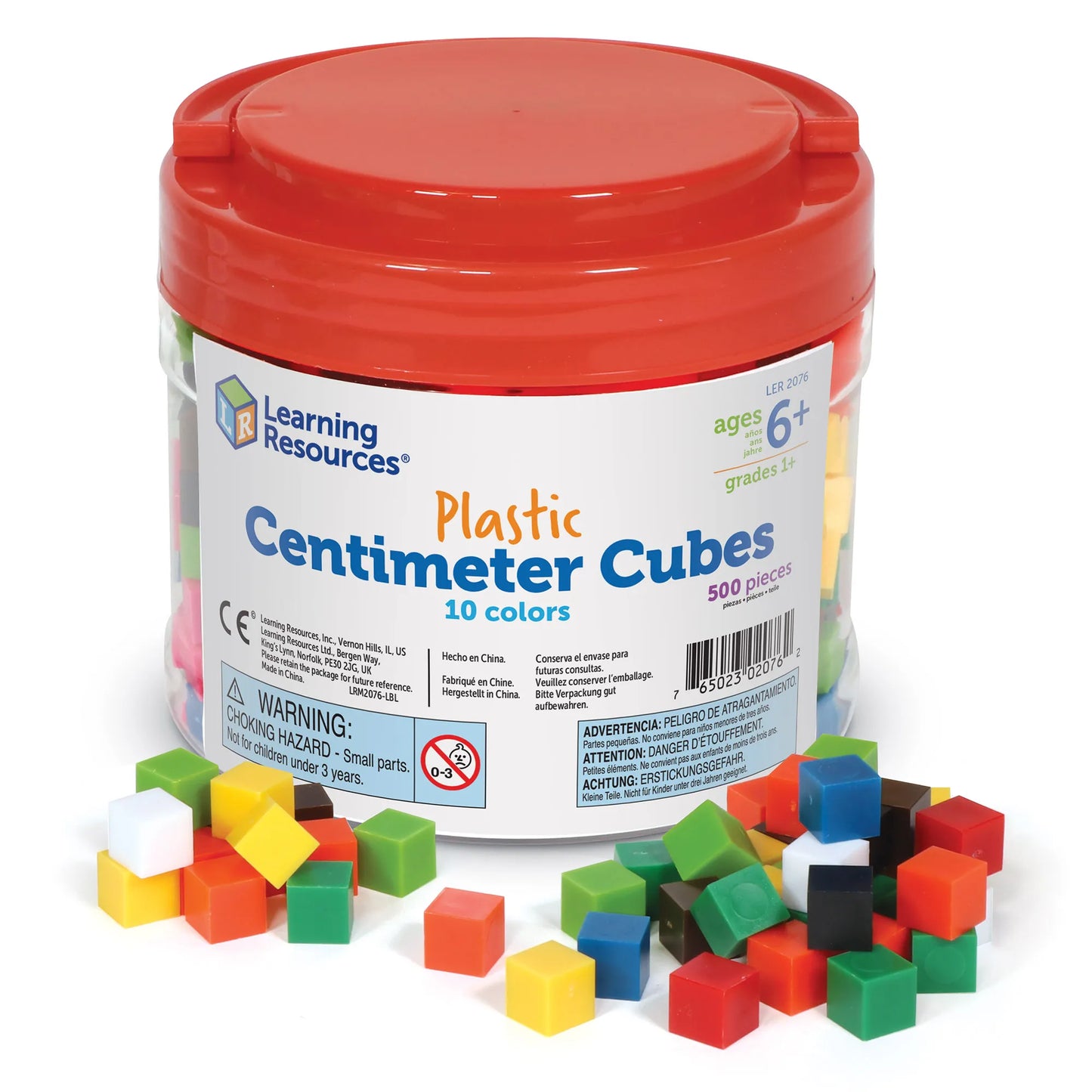 Centimeter Cubes, Set of 500