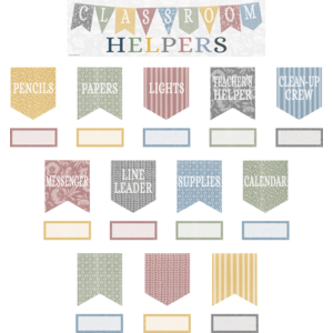 Classroom Cottage Classroom Helpers Mini Bulletin Board