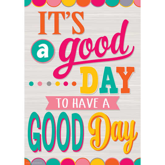 It's a Good Day to Have a Good Day Positive Poster