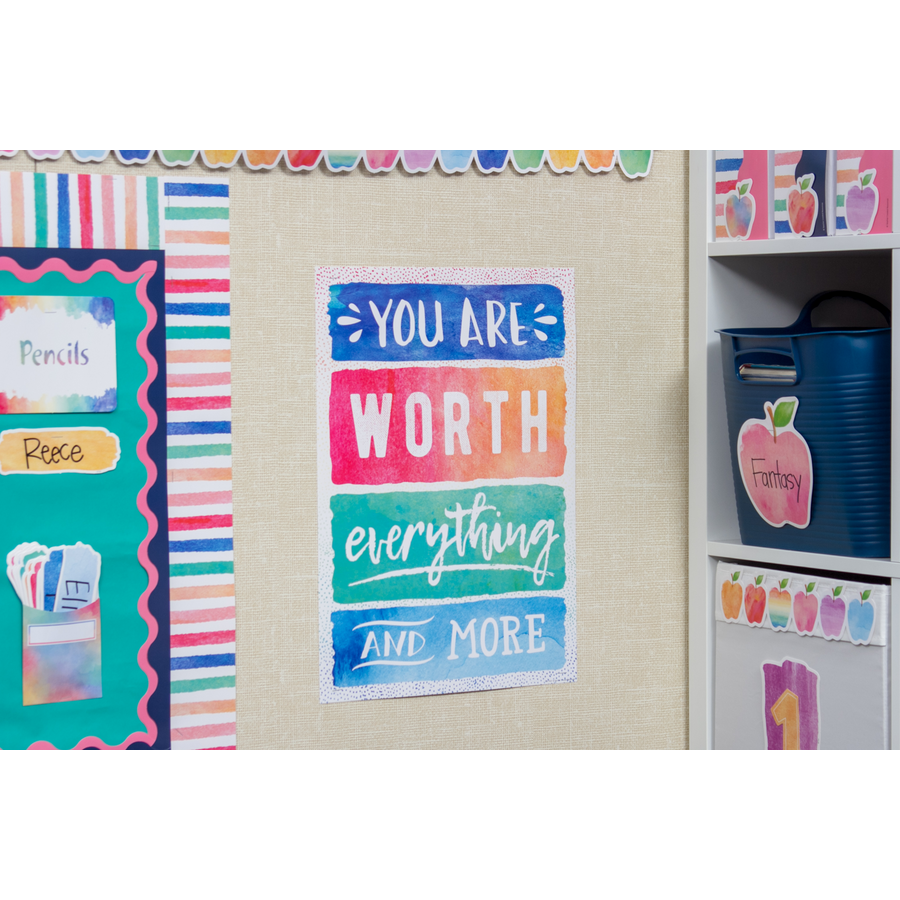 You Are Worth Everything and More Positive Poster