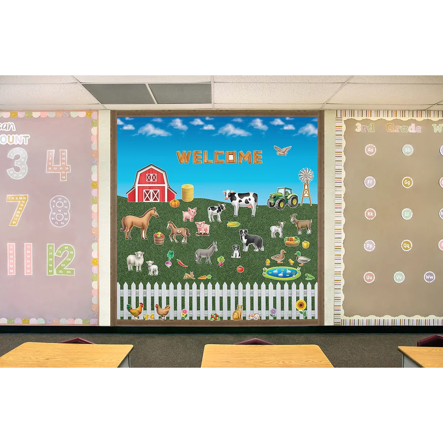 Fun Size White Picket Fence Better Than Paper Bulletin Board Roll