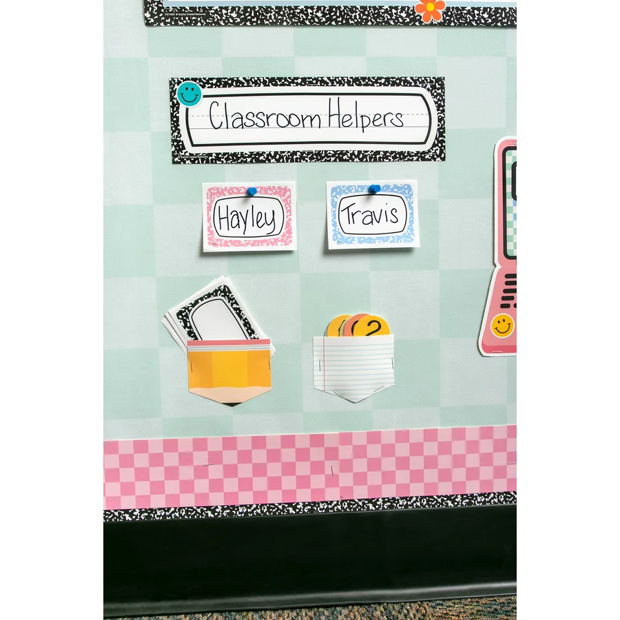 Green Checkers Better Than Paper Bulletin Board Roll