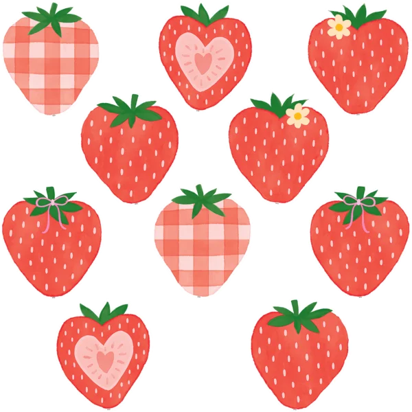 Strawberry Patch Accents