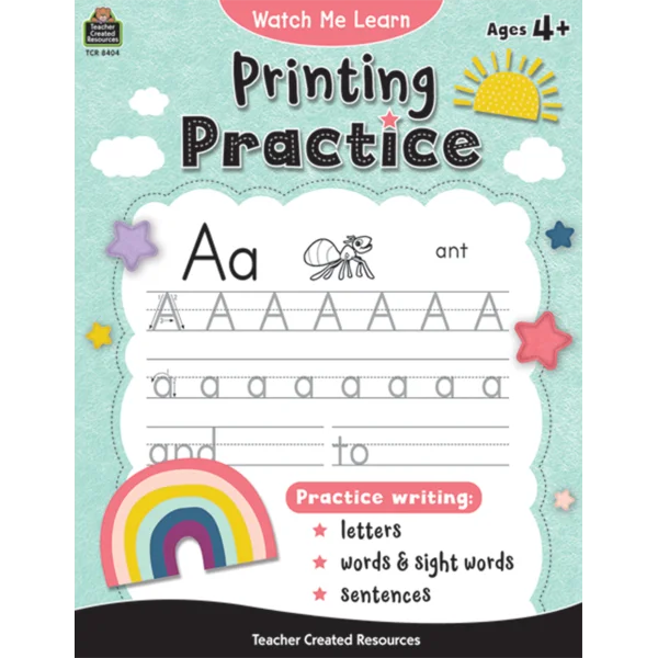 Watch Me Learn: Printing Practice