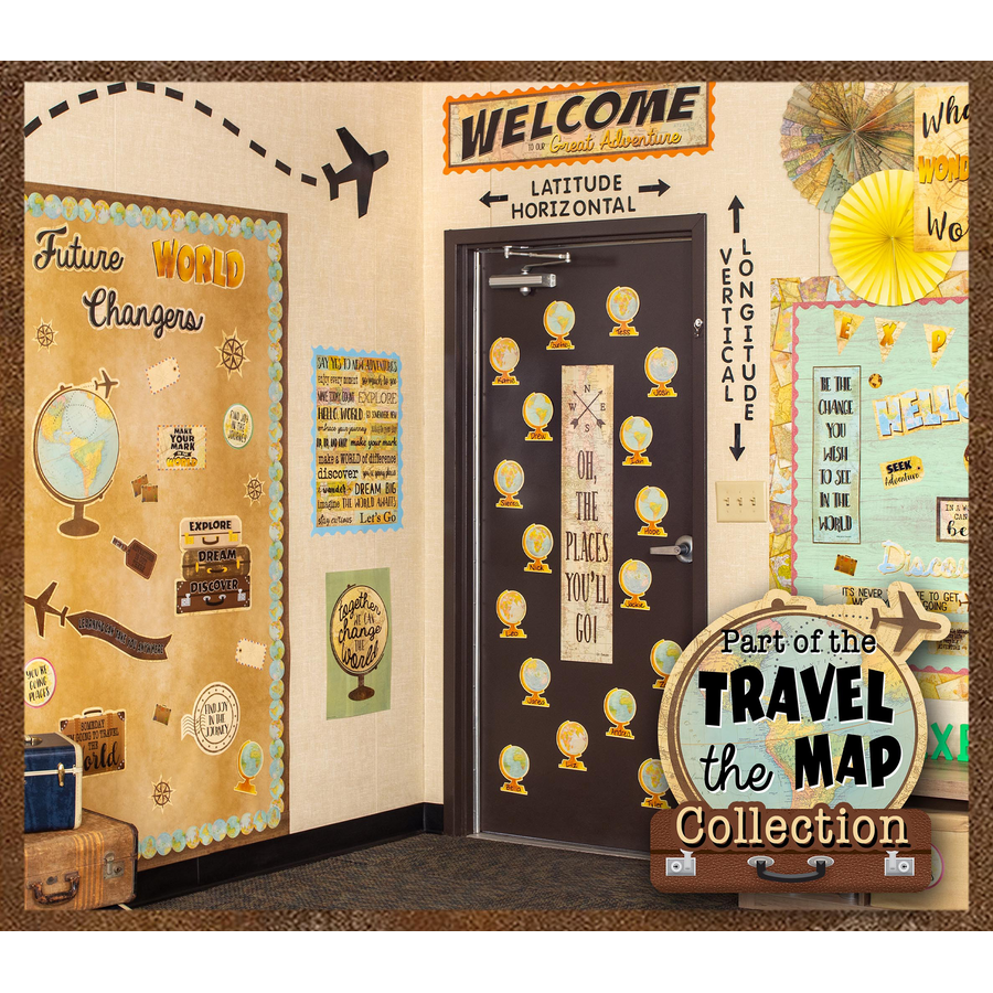 Travel the Map Oh, the Places You'll Go! Banner