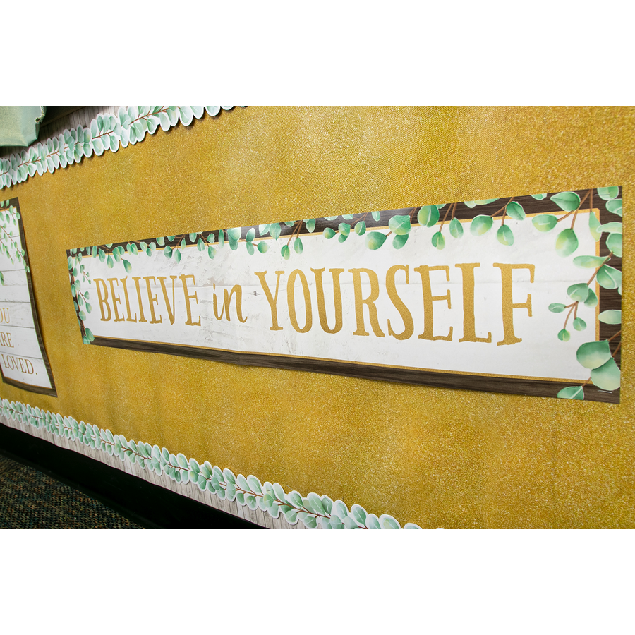 Eucalyptus Believe in Yourself Banner