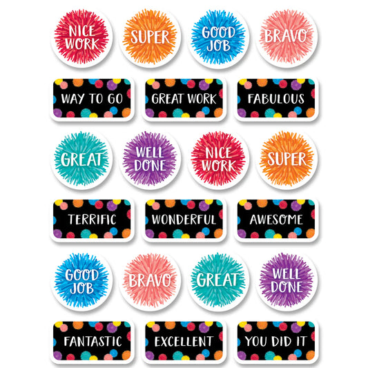 Pom-Pom Rewards Stickers