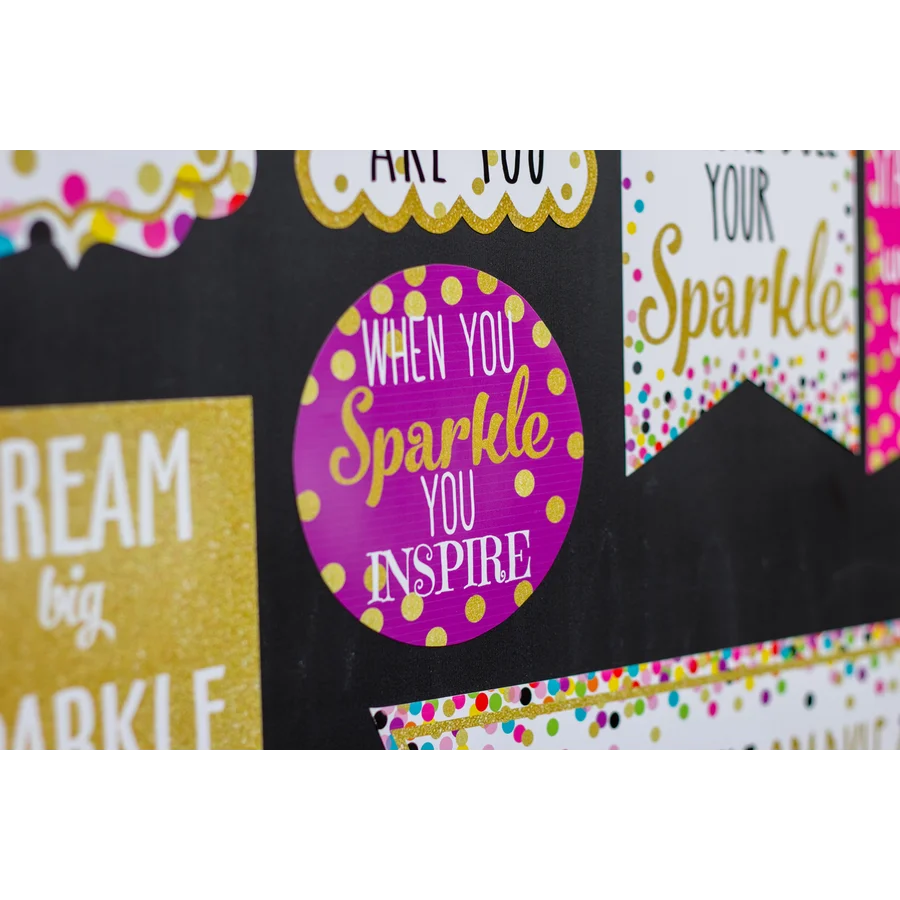 Make no mistake about it, your class is wonderful, inspiring, caring, encouraging. Use this mini bulletin board to set the tone for a classroom that learns and grows together. Each WONDERFUL letter is about 4¾’’ tall. 36 total pieces.