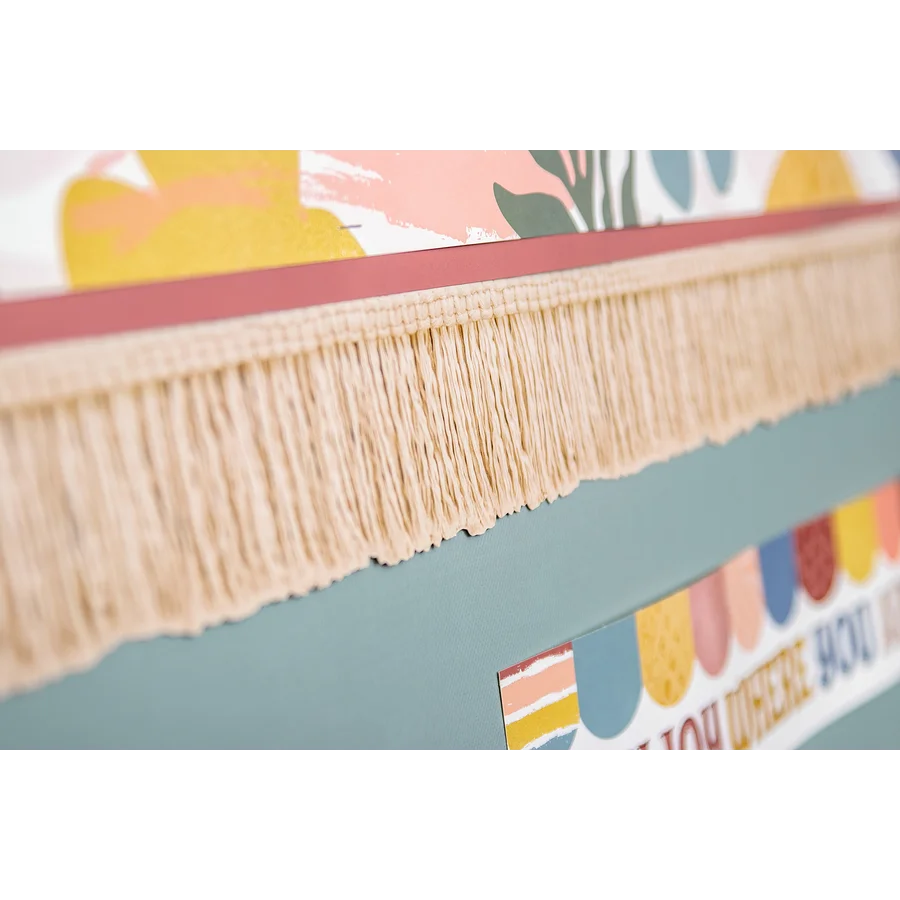 Wonderfully Wild Fringe Die-Cut Border Trim