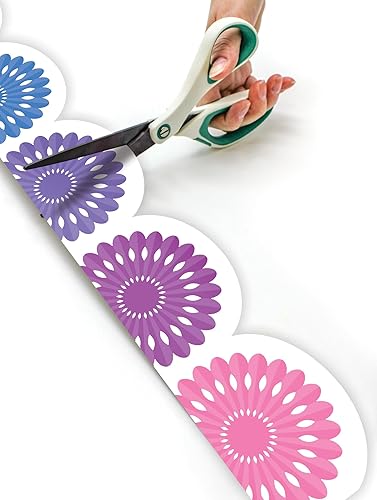 Colorful Fiesta Die-Cut Rolled Border Trim
