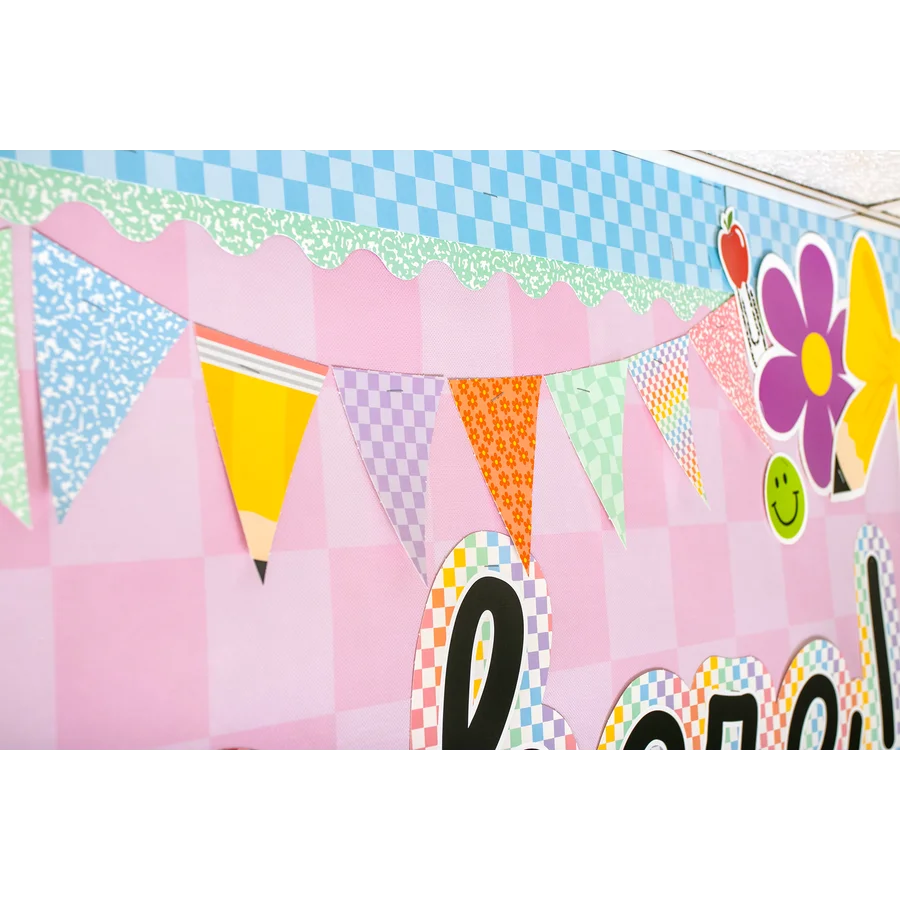 Cool for School Happy You Are Here Bulletin Board