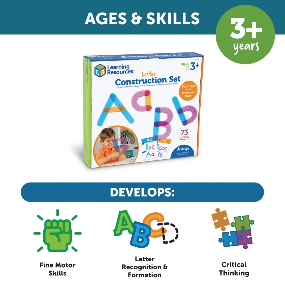 Letter Construction Activity Set